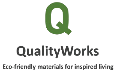 Quality Works Logo - Eco-Friendly and Innovative Interior Solutions